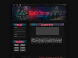 Hard Team | Сайт под ключ для GTA-команды