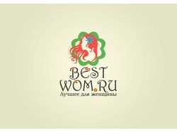 Логотип для женского сайта