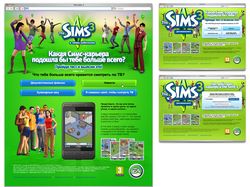 Игра для мобильного: "The Sims 3"