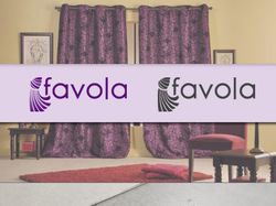 Логотип для студии штор «Favola»