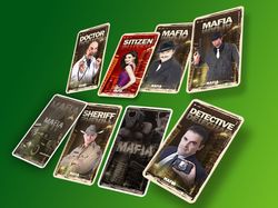 Карты для игры "Мафия"