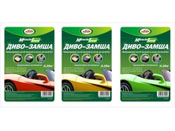 Этикетка Turtle Wax (диво-замша)