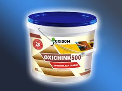 Этикетка герметика "Oxidom"