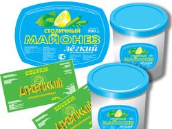 этикетка на майонез