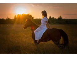 Фотосессия с конем