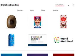 Корпоративный сайт BrandBox + адаптивная верстка