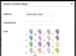WP Yandex Map