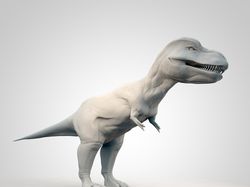 3d модель тиранозавра