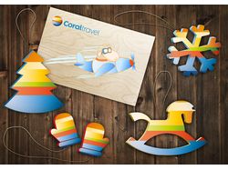 Новогодние сувениры Coral Travel