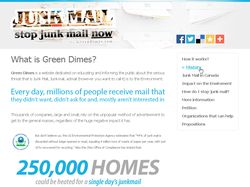 GreenDimes - Junk Mail