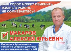 Плакат на выборы