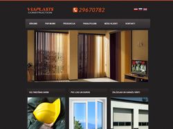 Сайт строительной компании "Viaplast"