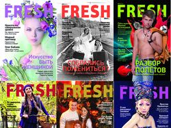 Верстка и дизайн журнала "FRESH look"