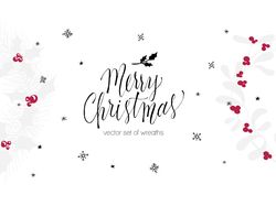 Леттеринг "Merry Christmas" Леттеринг "Merry Christmas"