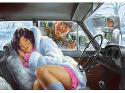 Советский pin-up/календарь