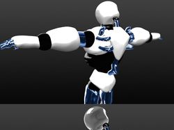 3D заготовки персонажей Робот