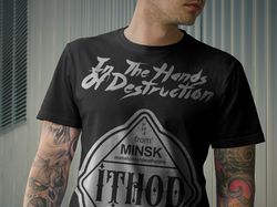 Разработка мерча для IN THE HANDS OF DESTRUCTION