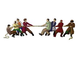 Иллюстрации к книге. Казахские национальные игры