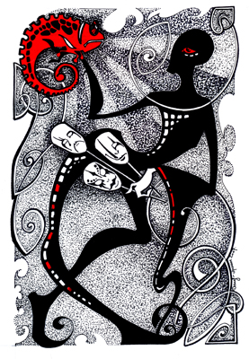 Хамелеон иллюстрация на песню Е. Медведевой.jpg