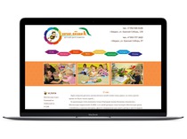 Дизайн сайта для детского центра