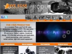 Web-site of Photo and video production company