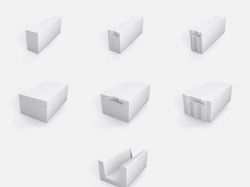 3D иконки — газобетонные блоки