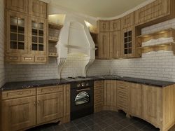 3D модель и визуализация кухни