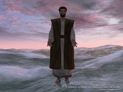 Иисус идет по воде