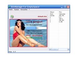 SkinManage. Редактор шкур для EmptySpace.