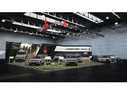 Выставочный стенд Mitsubishi Motors