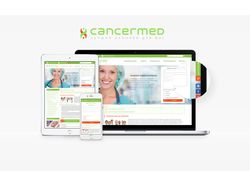 Cancermed.ru - дизайн сайта