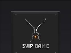 Фирменный логотип для игры «SVIP GAME»