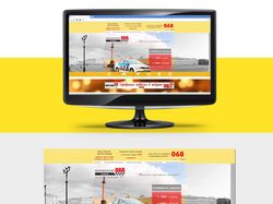 Дизайн сайта для службы такси.