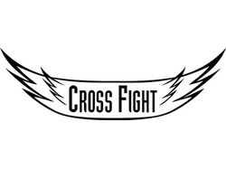 Векторный логотип одежды «Cross Fight»