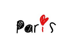Принт Paris