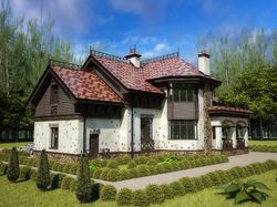 Дом в поселке Сорочаны вид3