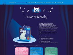 Промо сайт компании CatBox