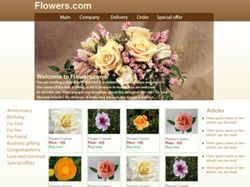 On-line магазин по продаже цветов