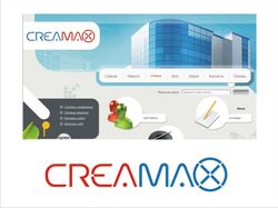 Логотип компании "Креамакс", принят заказчиком