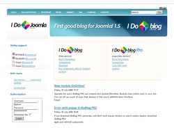 IDoBLog - best blog for joomla 1.5