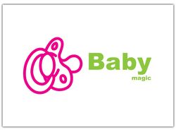 Логотип компании "Baby magic"