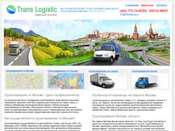 Дизайн логистической компании "Trans Logistiс"
