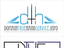 Логотип для сервиса domaintruehandservice.info