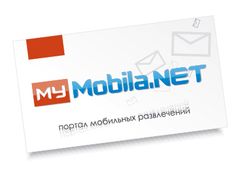 Визитная карточка портала мобильных развлечений