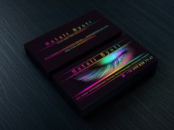 Визитная карточка визажиста