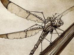 Рисунок в стиле SteamPunk
