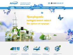 Сайт компании «Аспера»