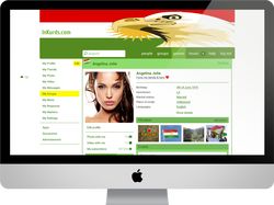 Дизайн сайта для курдской национальной соцсети
