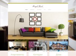 Дизайн Сайта по аренде жилья