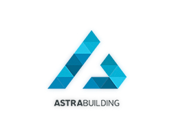 Дизайн логотипа строительной компании "ASTRA BUILD